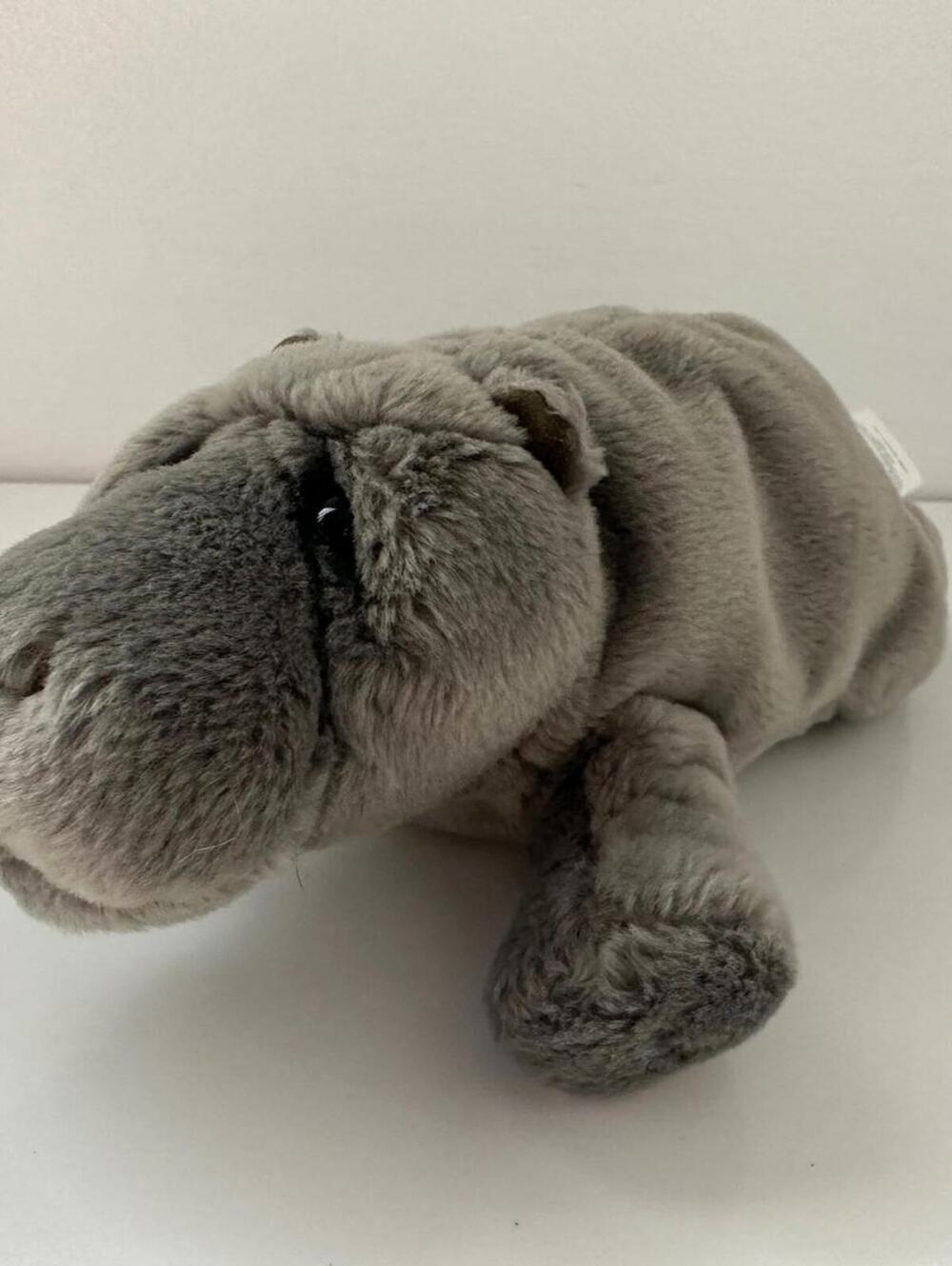 Lou Rankin Dakin Hippo Plush. Vintage Collectible (6 inch)
